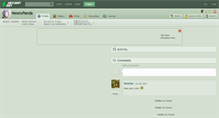 Desktop Screenshot of neonxpanda.deviantart.com