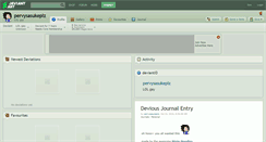 Desktop Screenshot of pervysasukeplz.deviantart.com