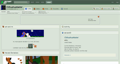 Desktop Screenshot of chihuahuamaster.deviantart.com