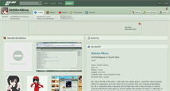 Desktop Screenshot of michiko-nikora.deviantart.com