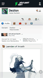 Mobile Screenshot of dezilon.deviantart.com