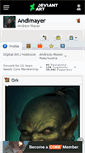 Mobile Screenshot of andimayer.deviantart.com