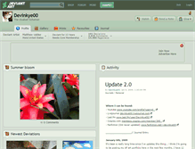 Tablet Screenshot of devinkye00.deviantart.com