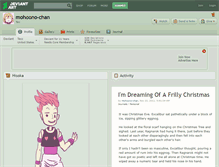 Tablet Screenshot of mohoono-chan.deviantart.com