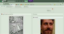 Desktop Screenshot of m-johnston.deviantart.com