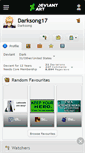 Mobile Screenshot of darksong17.deviantart.com
