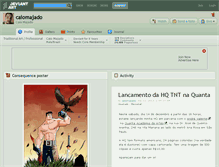 Tablet Screenshot of caiomajado.deviantart.com