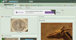 Desktop Screenshot of nightshadow-t2.deviantart.com