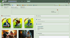 Desktop Screenshot of gamerskut.deviantart.com