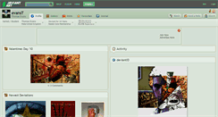 Desktop Screenshot of evanst.deviantart.com