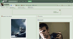 Desktop Screenshot of eviolinist.deviantart.com