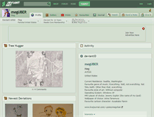 Tablet Screenshot of meguber.deviantart.com