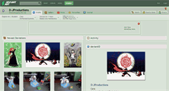 Desktop Screenshot of d-jproductions.deviantart.com