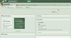 Desktop Screenshot of jerryattrik.deviantart.com
