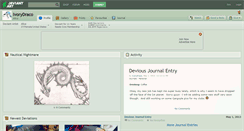 Desktop Screenshot of ivorydraco.deviantart.com