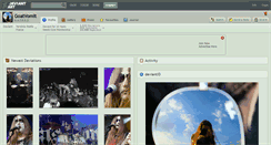 Desktop Screenshot of goatvomit.deviantart.com