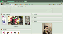 Desktop Screenshot of gaowhite23.deviantart.com