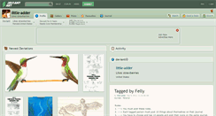 Desktop Screenshot of little-adder.deviantart.com
