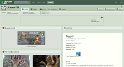 Desktop Screenshot of lillaura6789.deviantart.com