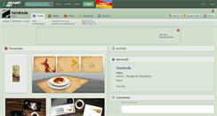 Desktop Screenshot of hendreda.deviantart.com