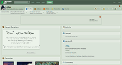 Desktop Screenshot of elisa.deviantart.com