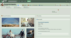 Desktop Screenshot of dreampixphotography.deviantart.com