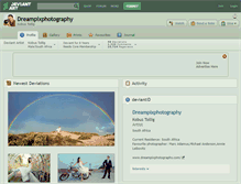 Tablet Screenshot of dreampixphotography.deviantart.com