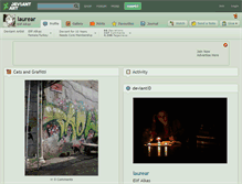 Tablet Screenshot of laurear.deviantart.com