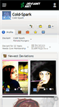 Mobile Screenshot of cold-spark.deviantart.com
