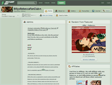 Tablet Screenshot of billyxrebeccafanclub.deviantart.com