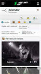 Mobile Screenshot of belendor.deviantart.com