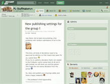 Tablet Screenshot of pl-stuffmakers.deviantart.com
