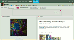 Desktop Screenshot of anjaleck.deviantart.com