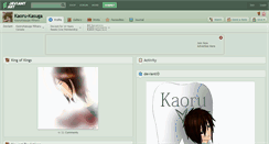 Desktop Screenshot of kaoru-kasuga.deviantart.com