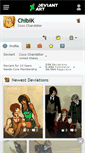 Mobile Screenshot of chibik.deviantart.com