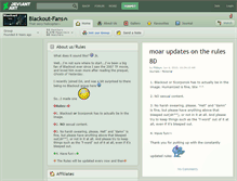 Tablet Screenshot of blackout-fans.deviantart.com