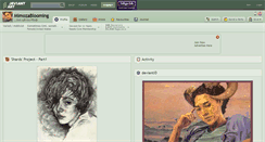 Desktop Screenshot of mimozablooming.deviantart.com