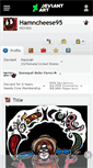 Mobile Screenshot of hamncheese95.deviantart.com