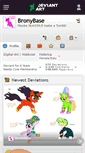 Mobile Screenshot of bronybase.deviantart.com