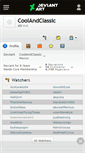 Mobile Screenshot of coolandclassic.deviantart.com
