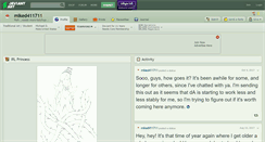 Desktop Screenshot of miked411711.deviantart.com