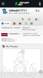 Mobile Screenshot of miked411711.deviantart.com