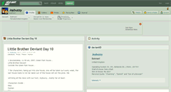 Desktop Screenshot of joybuzzy.deviantart.com