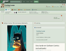 Tablet Screenshot of cowboy-lucas.deviantart.com