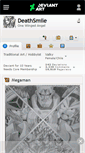 Mobile Screenshot of deathsmile.deviantart.com