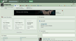 Desktop Screenshot of antagonistic.deviantart.com