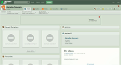 Desktop Screenshot of maneka-soneam.deviantart.com