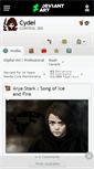 Mobile Screenshot of cydel.deviantart.com