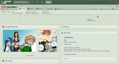 Desktop Screenshot of irishcaffine.deviantart.com