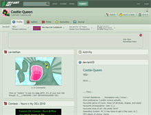 Tablet Screenshot of cootie-queen.deviantart.com